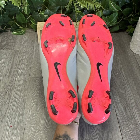 Nike Mens Mercurial Soccer Cleats Victory V FG Pink Low Top 651632-060 Size 13 - Picture 8 of 9